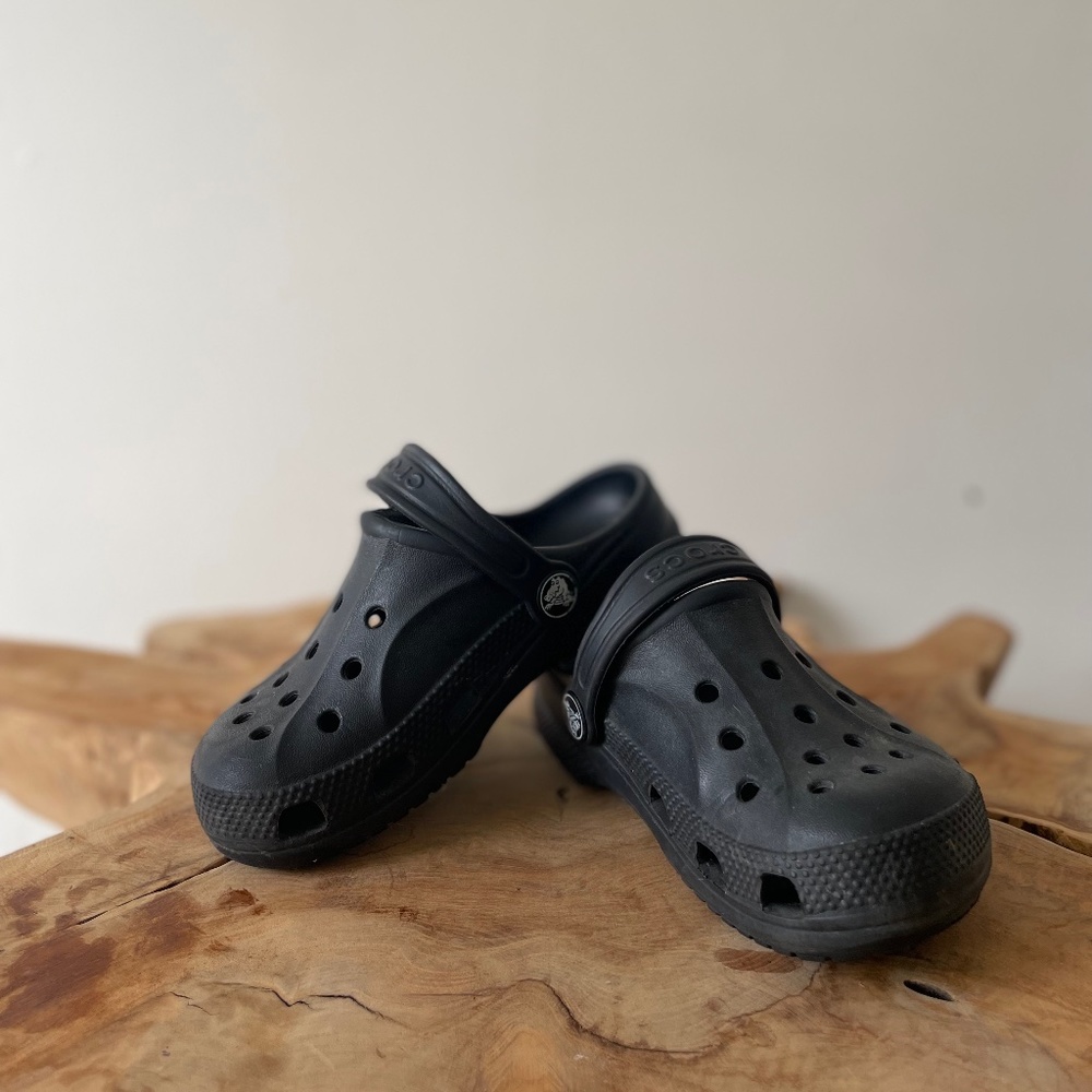 Kids Grey Crocs